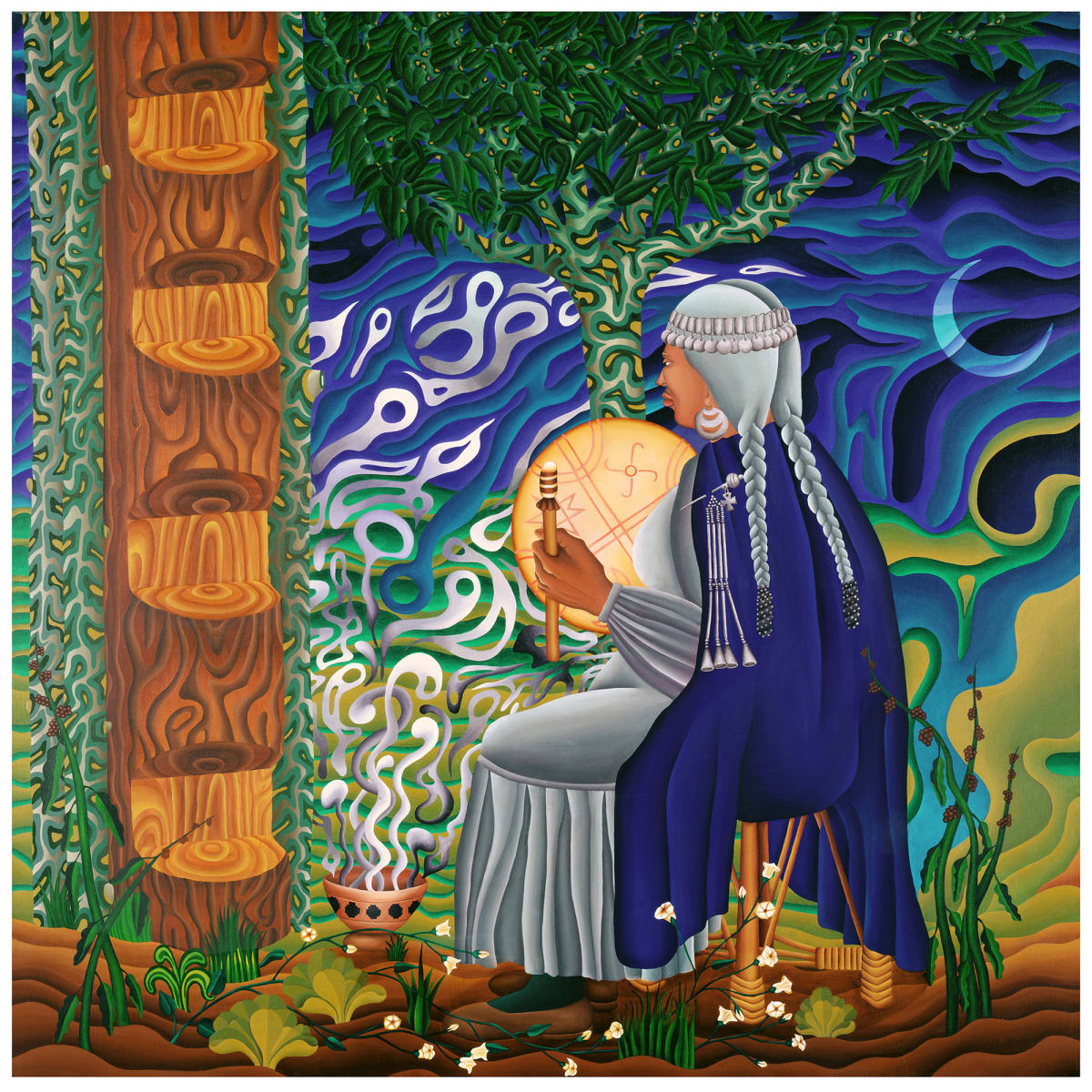 La Machi - Curandera by Mariela de la Paz  Image: La Machi - Curandera