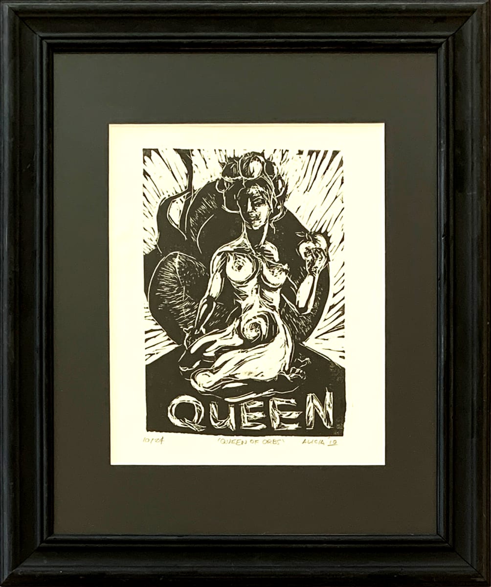 Tarot Series: Queen by Alicia Farnsworth 