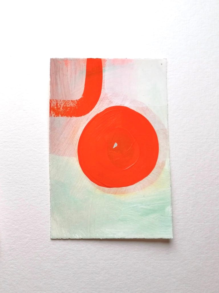 Orange Ecke, oranger Kreis 