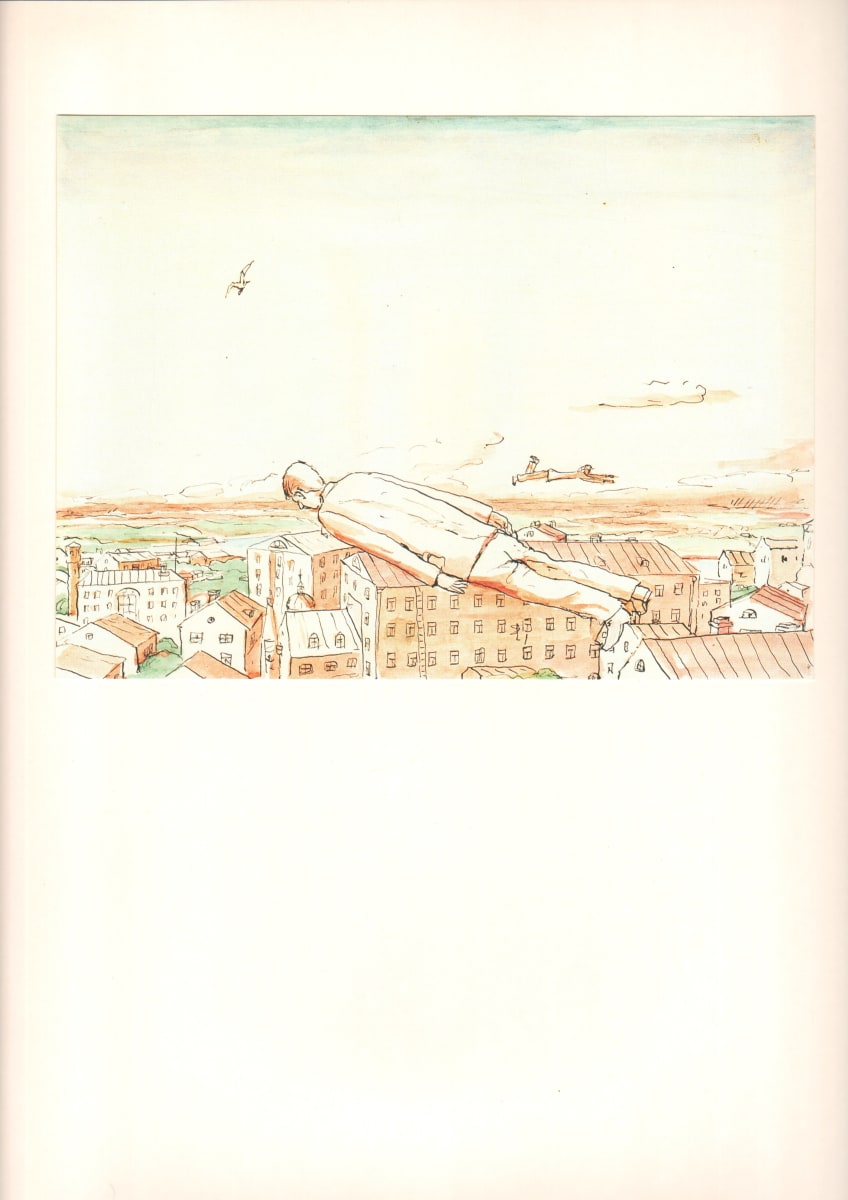 The flying Komarov by Ilya & Emilia KABAKOV 