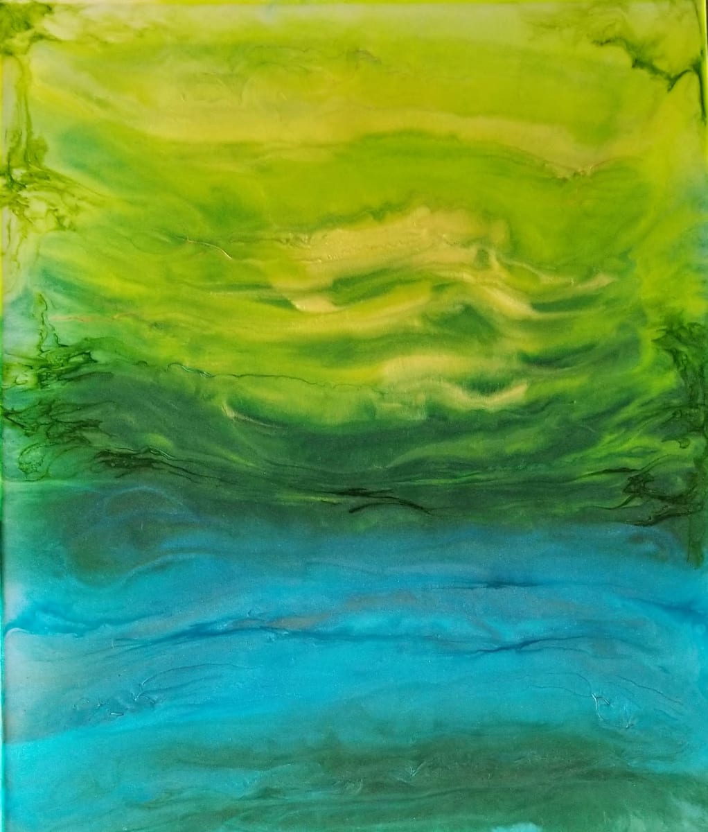 BLUE MOSS by Paula Thomas 