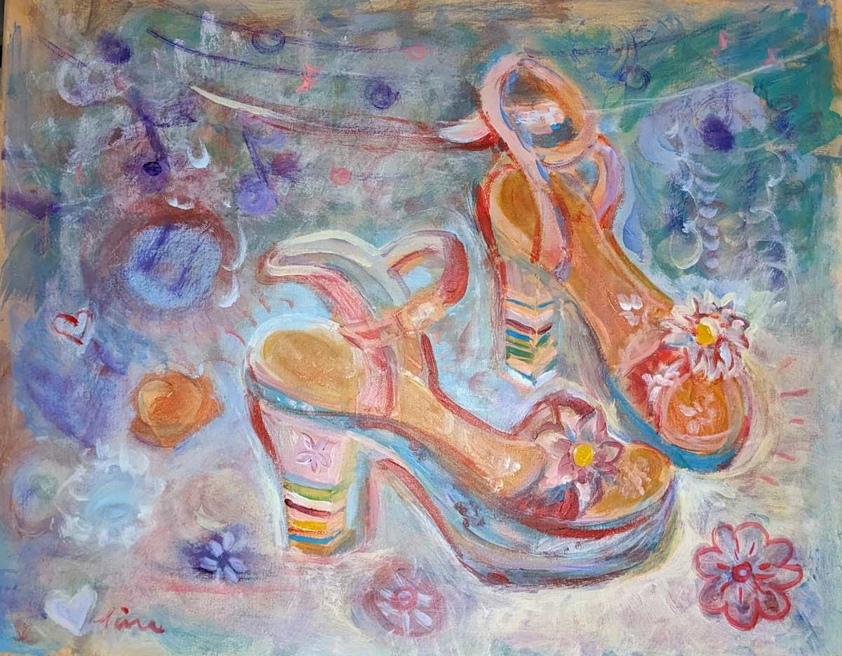 Dancing Shoes by Tina Rawson, Image 1.