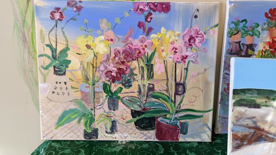 Orchid Love by Tina Rawson 