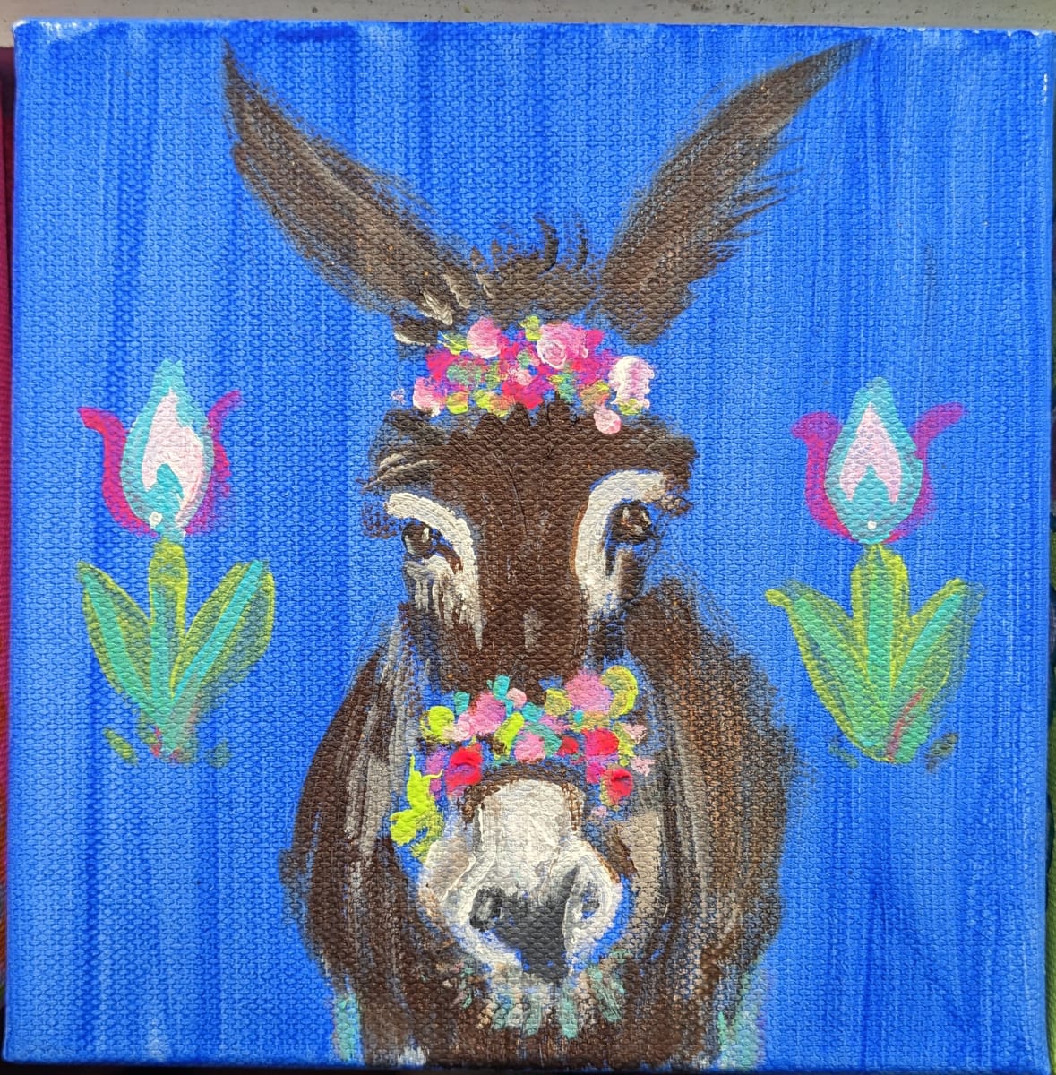 Midsummer Donkey by Tina Rawson 