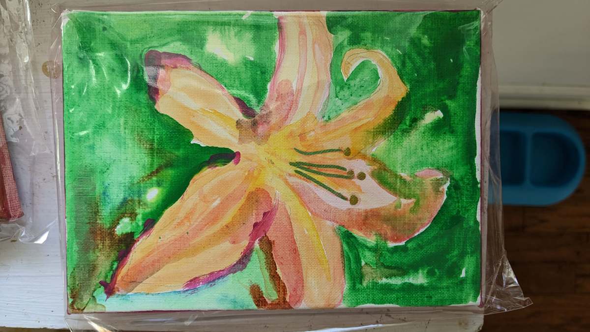Tiger Lily by Tina Rawson 