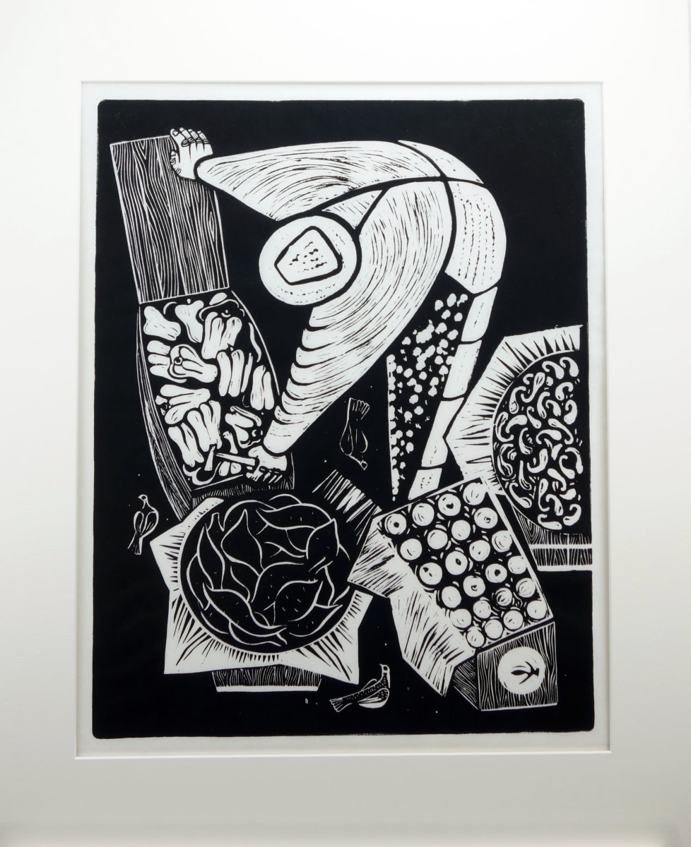 Front Street, 5 am (matted) by Emmy Lou Packard 