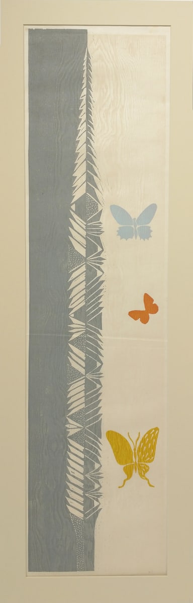 Easter Island Butterflies (3 butterfly version) by Emmy Lou Packard 