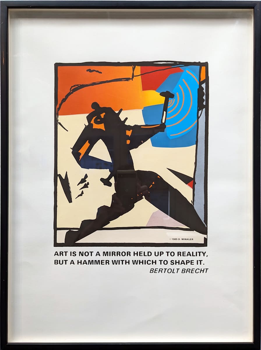Art Is Not A Mirror by Doug Minkler 