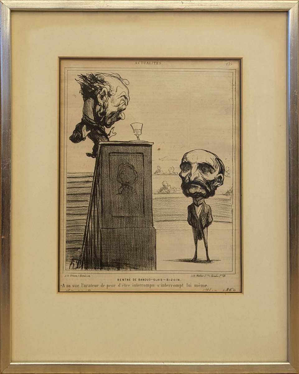 Actualités by Honoré Daumier 