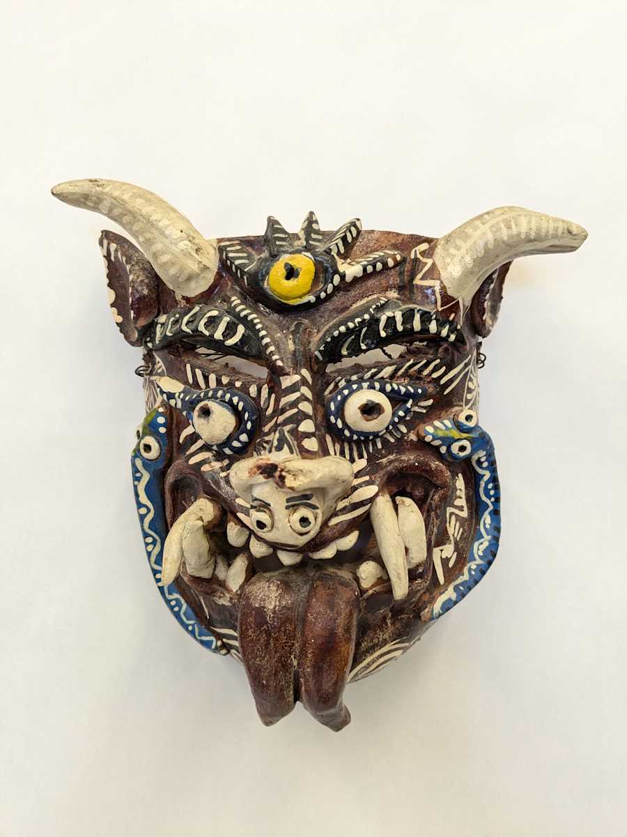 Devil Mask by Teodoro Martinez Benito 