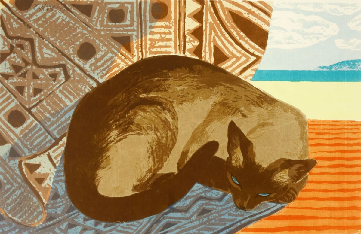 Island Cat Nap   19/30 by Dorr Bothwell 