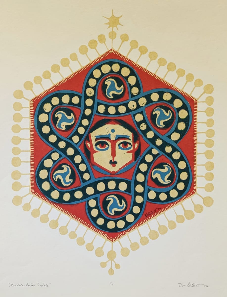 Mandala Series: Triskele by Dorr Bothwell 