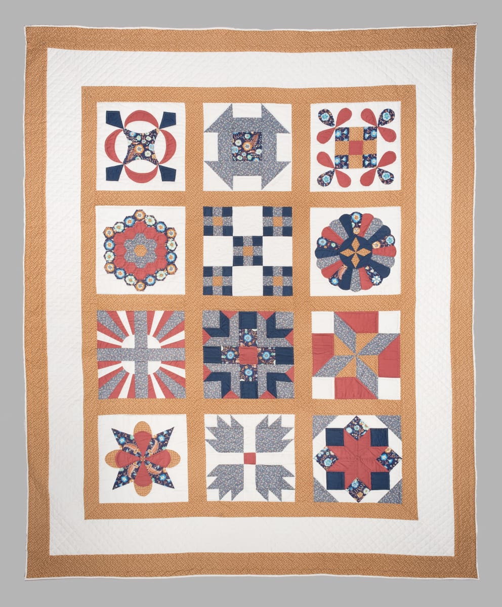 Sampler Quilt by Santa Clara Valley Quilt Association 