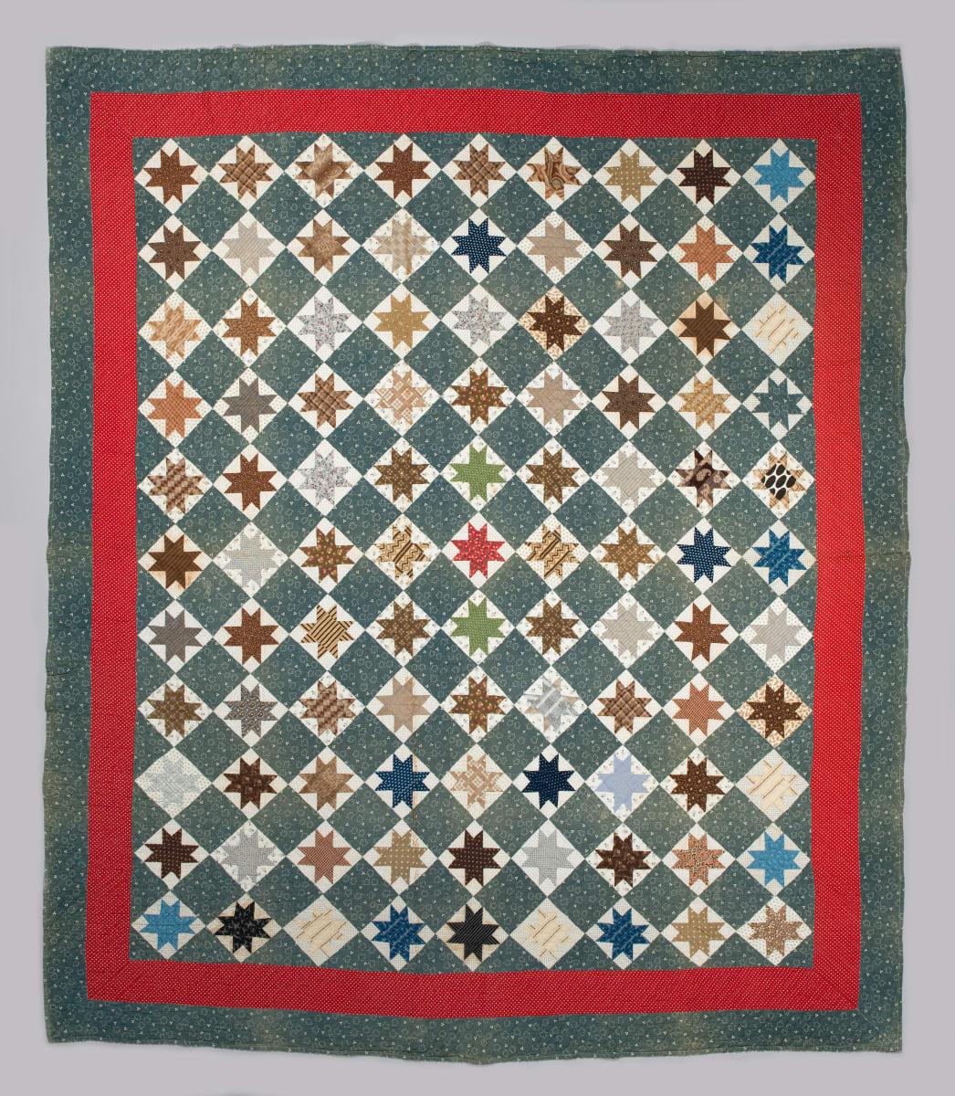 Eight Point Star Quilt by Unknown Artist 