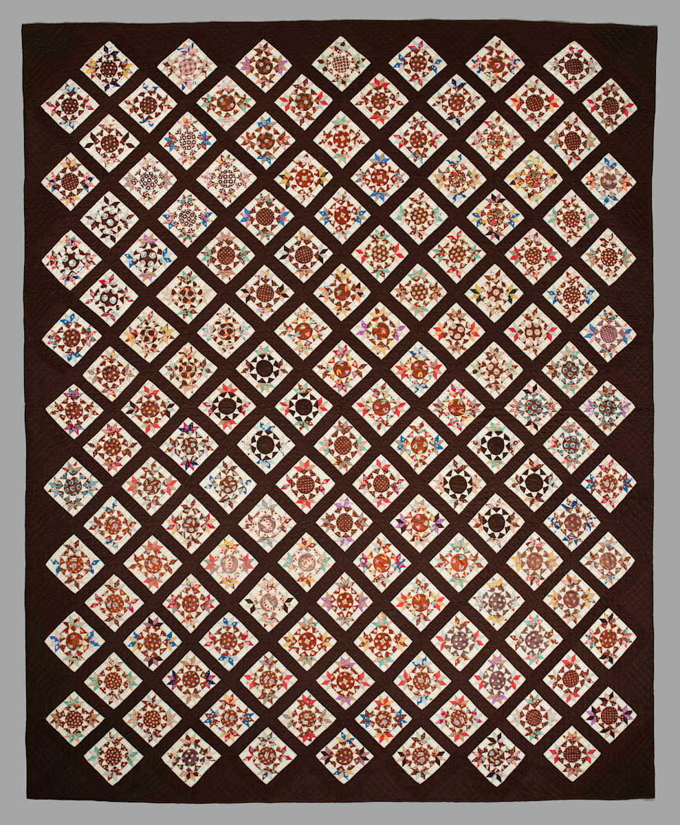 Job’s Troubles Quilt by Sarah Shields Cross, Image 1.