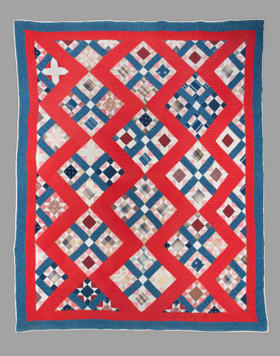 Star Variation Quilt by Unknown Artist 