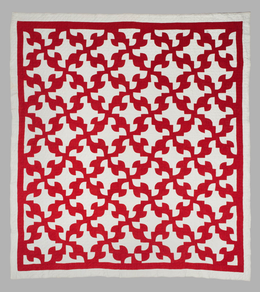 Drunkard’s Path Quilt by Margaretha Werner Conrad 