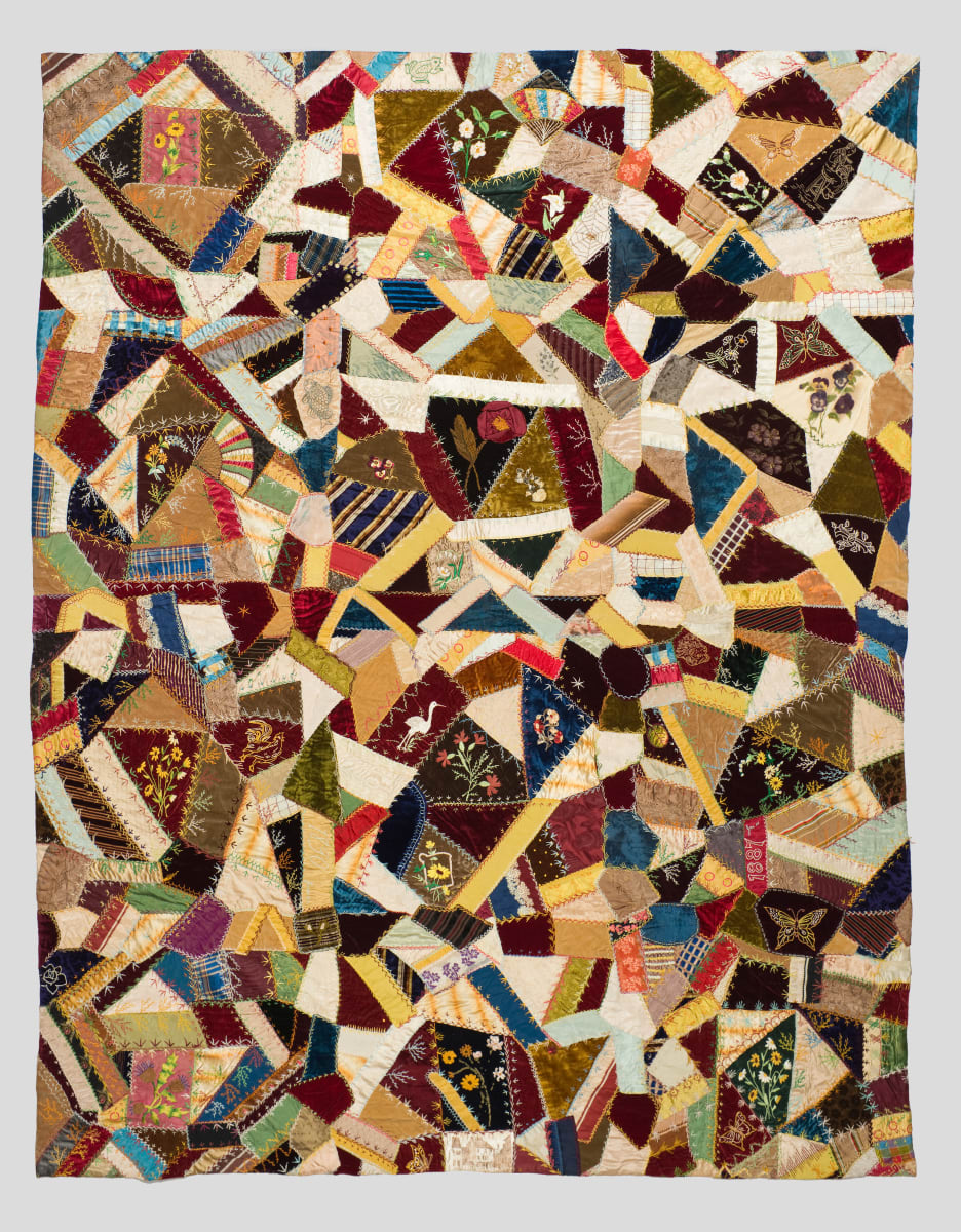 Crazy Quilt by Flora Abel Jenkins 