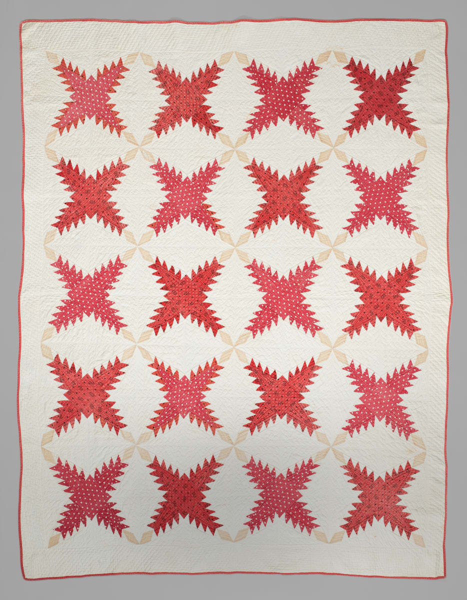 Tomahawk Quilt/Pineapple Quilt by Unknown Artist 