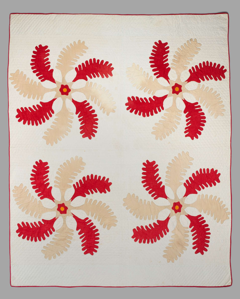 Prince’s Feather Quilt by Unknown Artist 