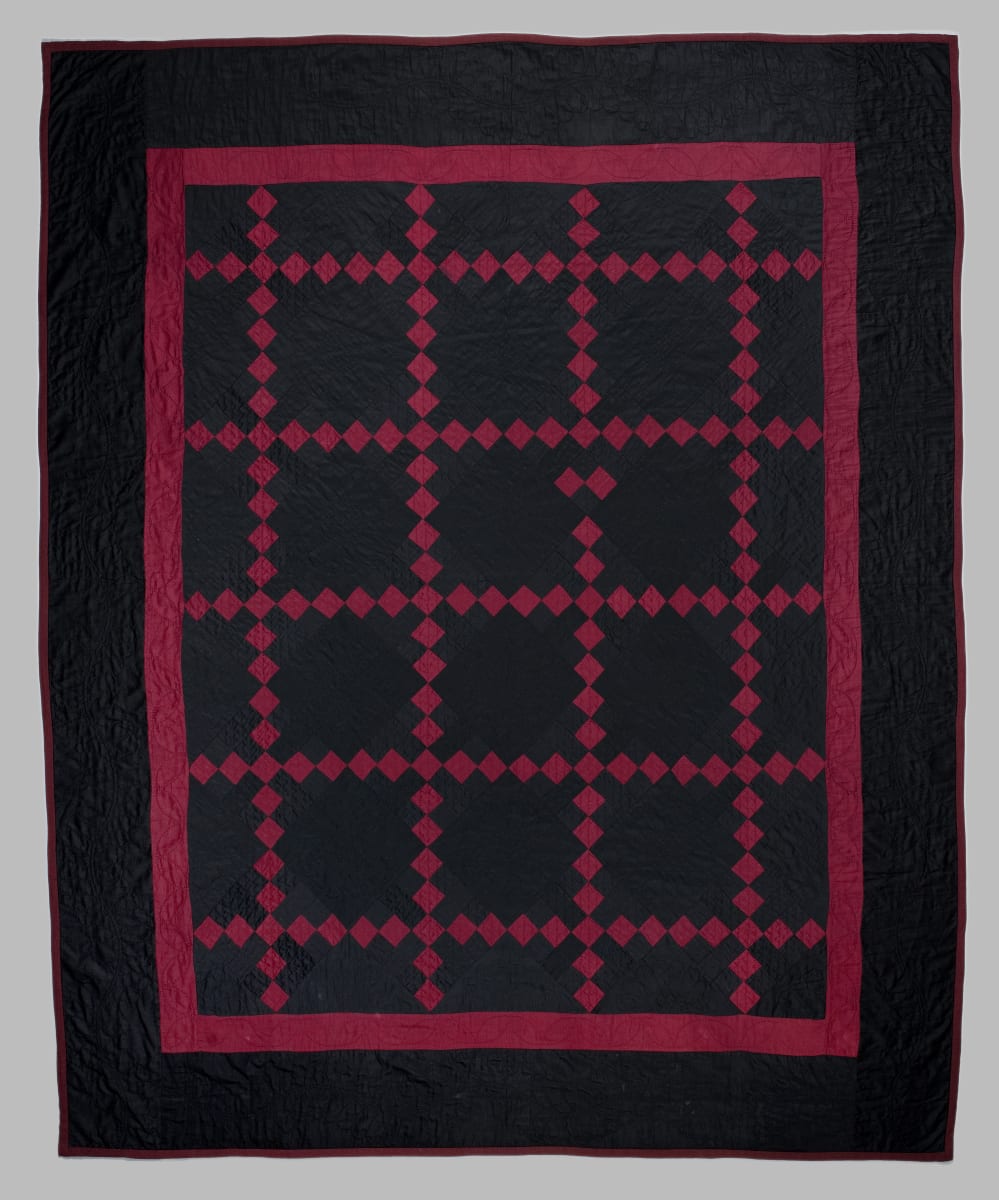 Amish Country Lanes Quilt by Unknown Artist 