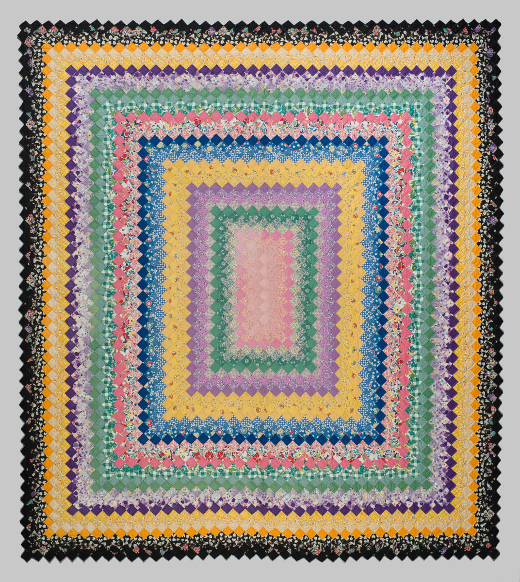 Trip Around the World Quilt by Unknown Artist 