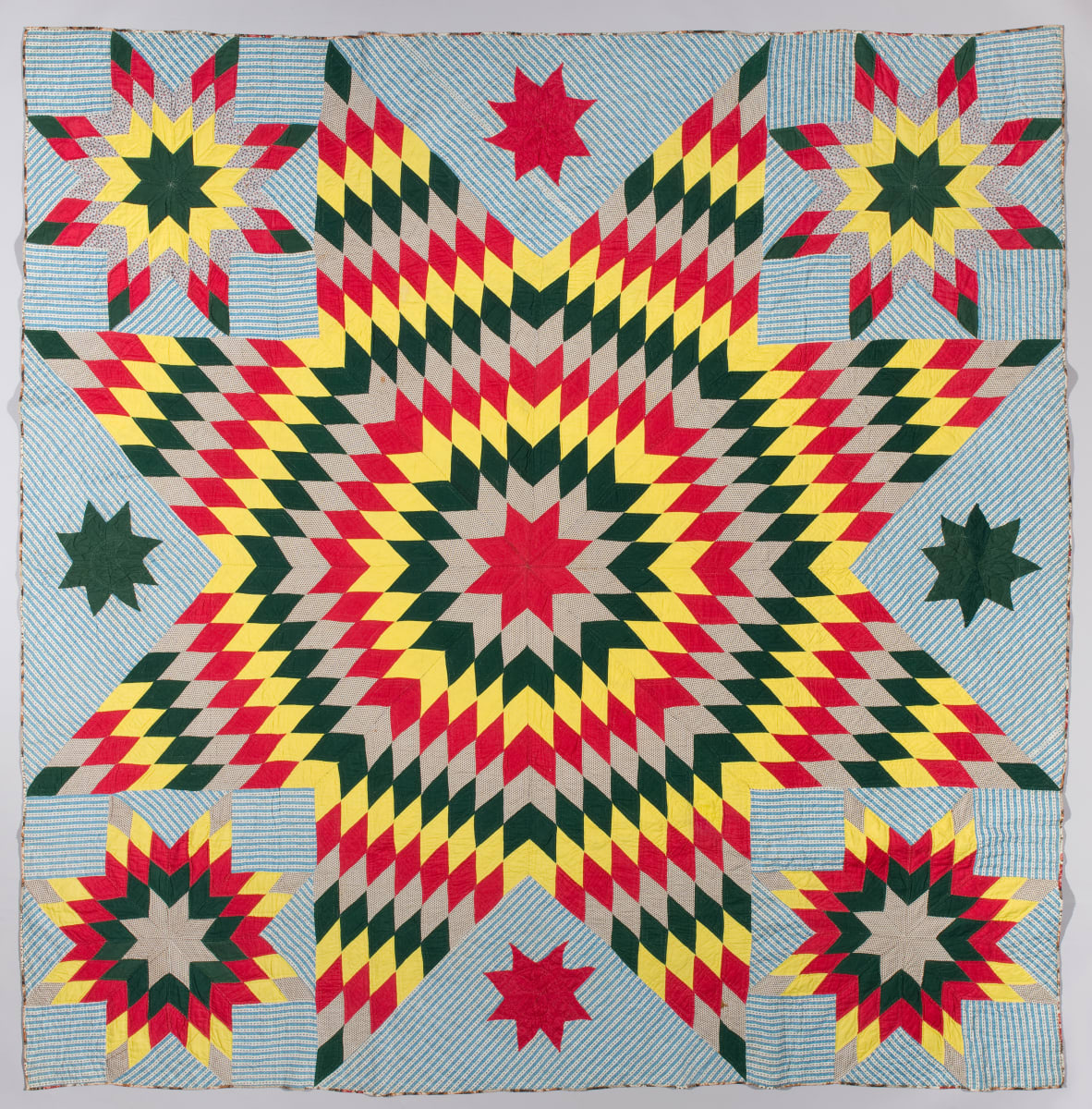 Star of Bethlehem Quilt by Unknown Artist 
