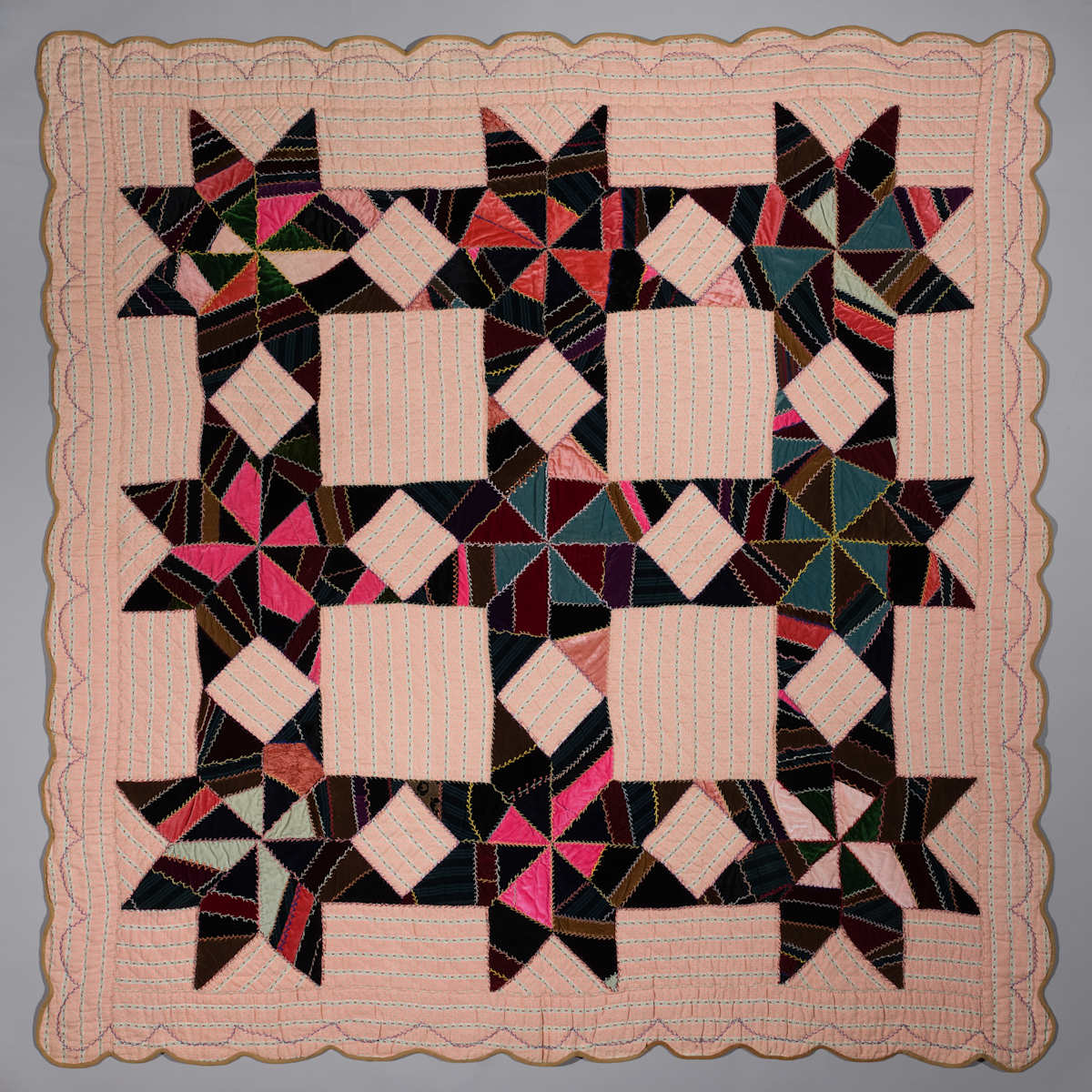 String Star Quilt by Unknown Artist, Image 1.