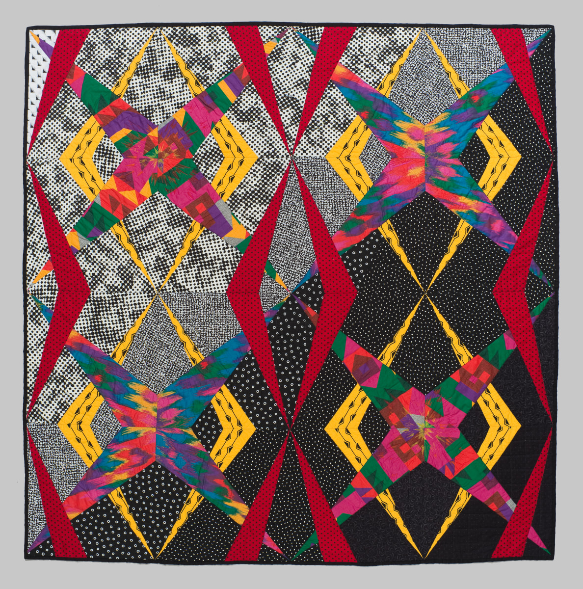 Successful Sortie - Limited Collateral Damage Quilt by Gretchen B. Hill 