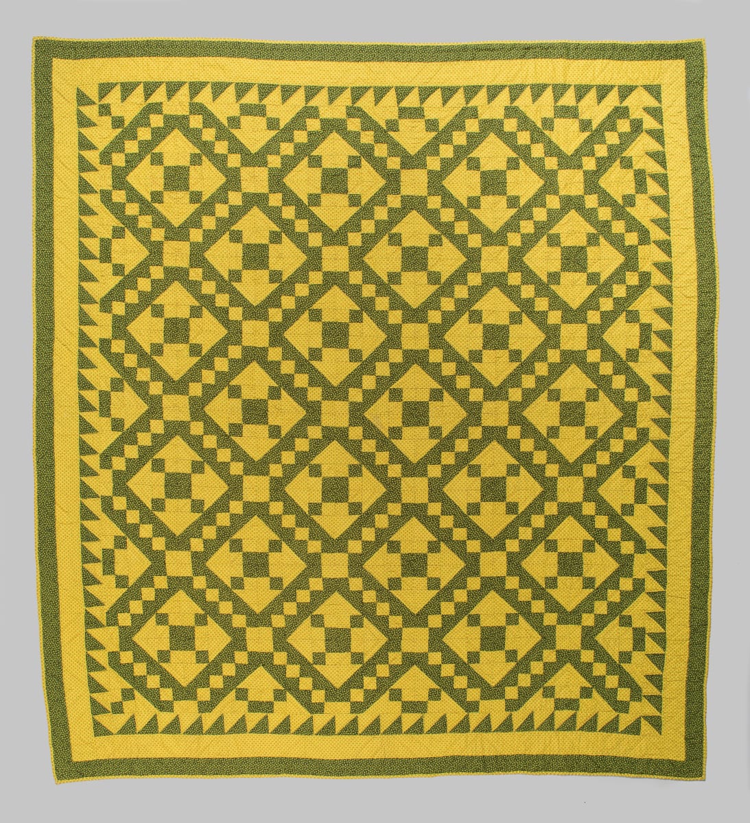 Jacob’s Ladder Quilt by Unknown Artist 