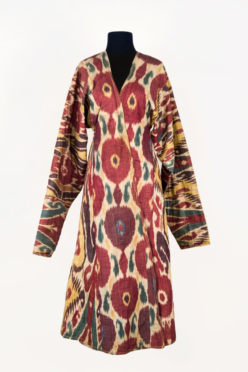 Chapan-Uzbeckistan Ikat Coat 