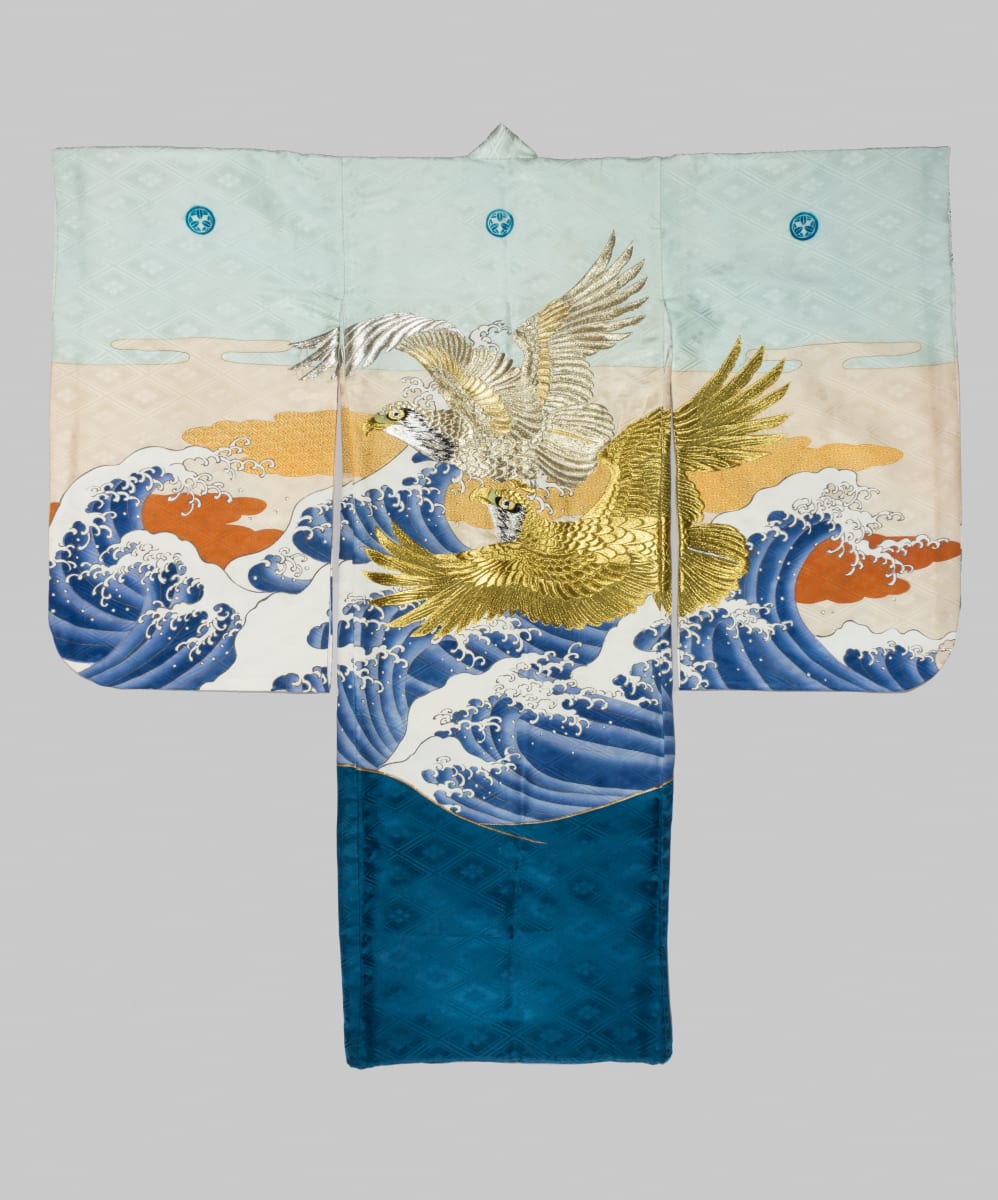 Child’s Miyamairi Kimono by Unknown Artist 