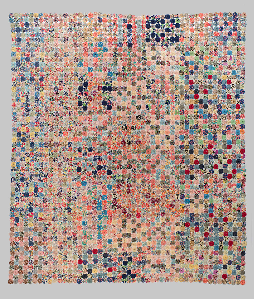 Yo-Yo Coverlet by Hazel Grant, Image 1.