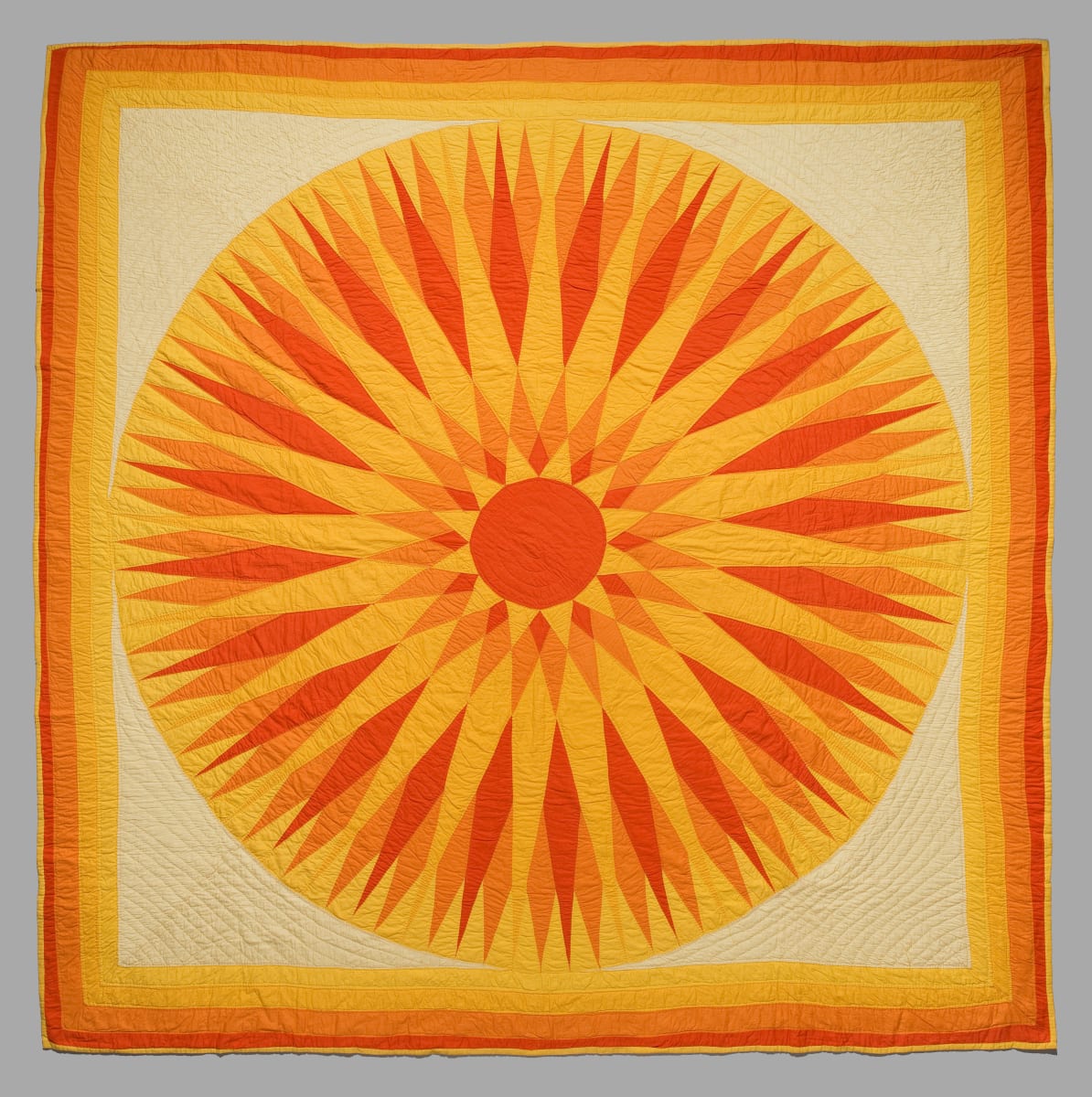 Sunburst Quilt by Unknown Artist 