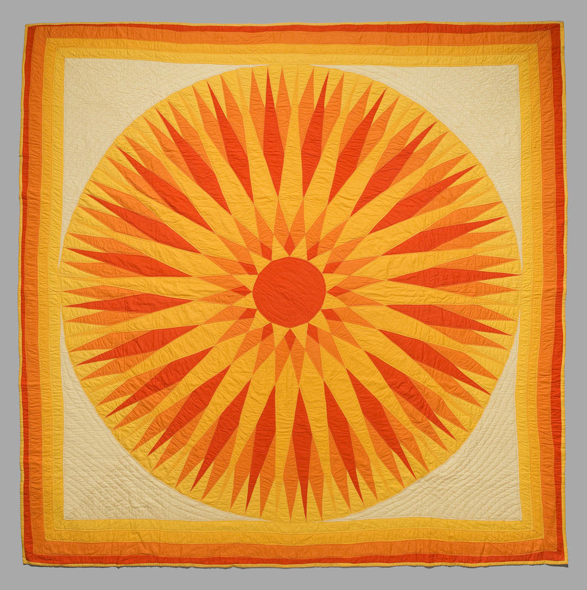 Sunburst Quilt by Unknown Artist, Image 1.