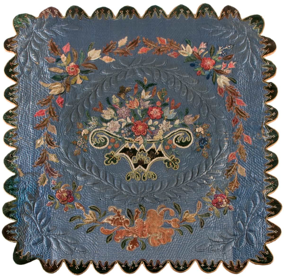 Victorian Lap Robe by Unknown Artist 