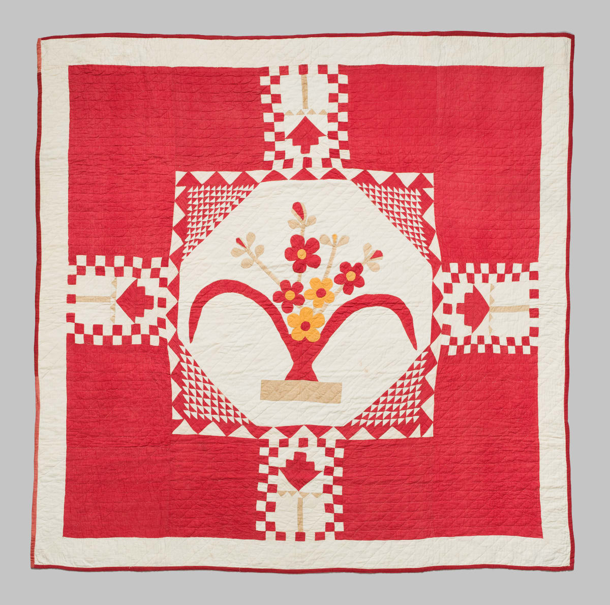 Pennsylvania Floral Applique Quilt by Jane Thompson 