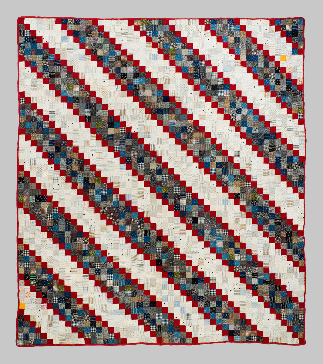 Postage Stamp Quilt by Unknown Artist 