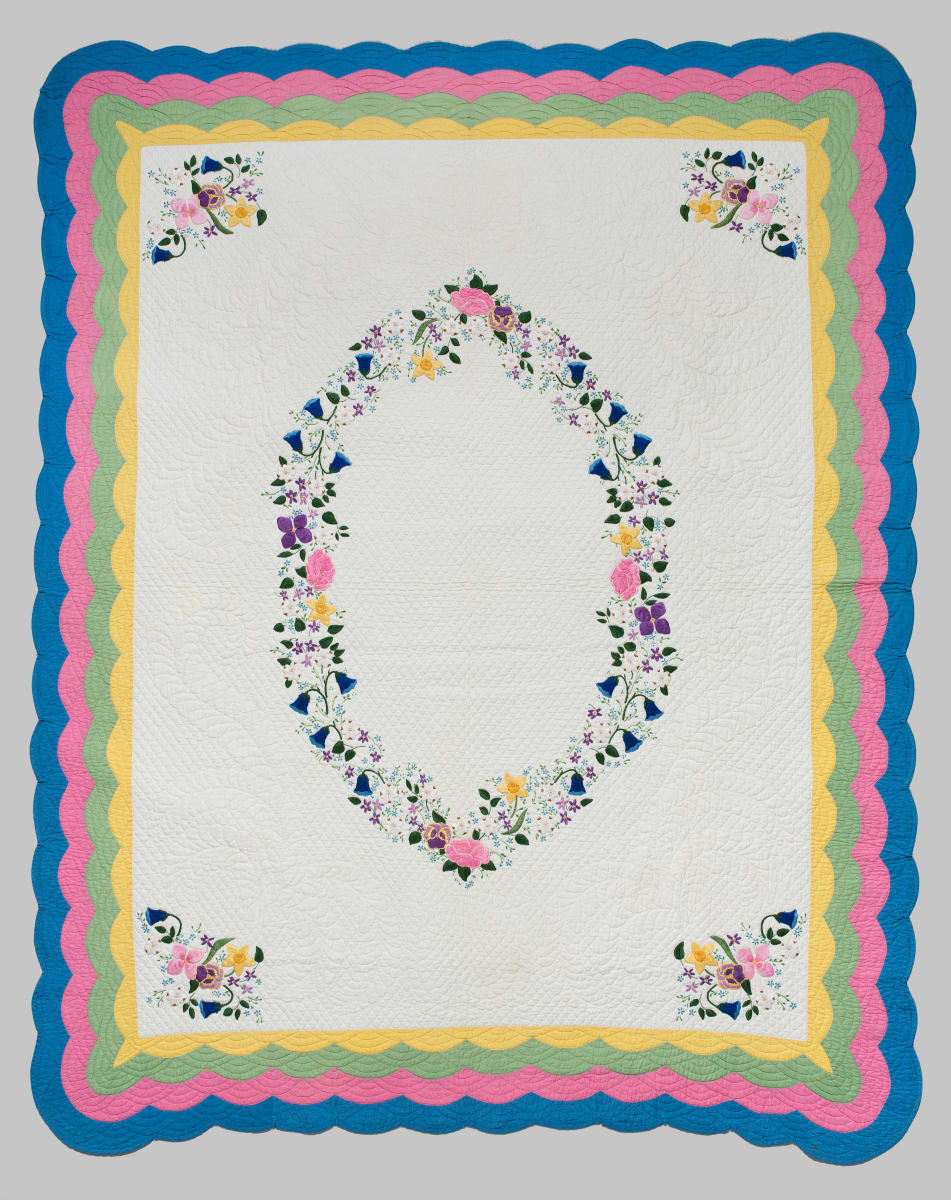 Bridal Wreath Quilt by Hattie Hilty 