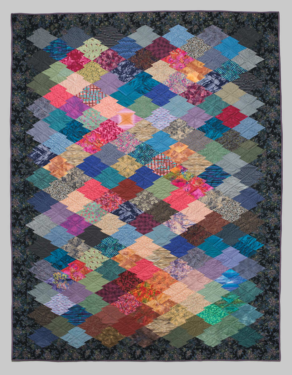 Japanese Puzzle Quilt by Lucy Hilty, Image 1.
