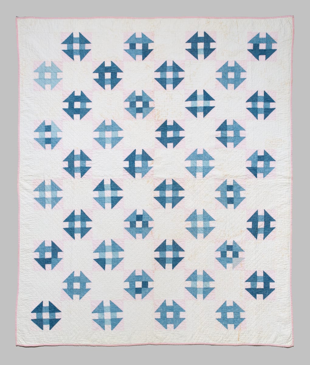 Churn Dash Quilt by Unknown Artist 