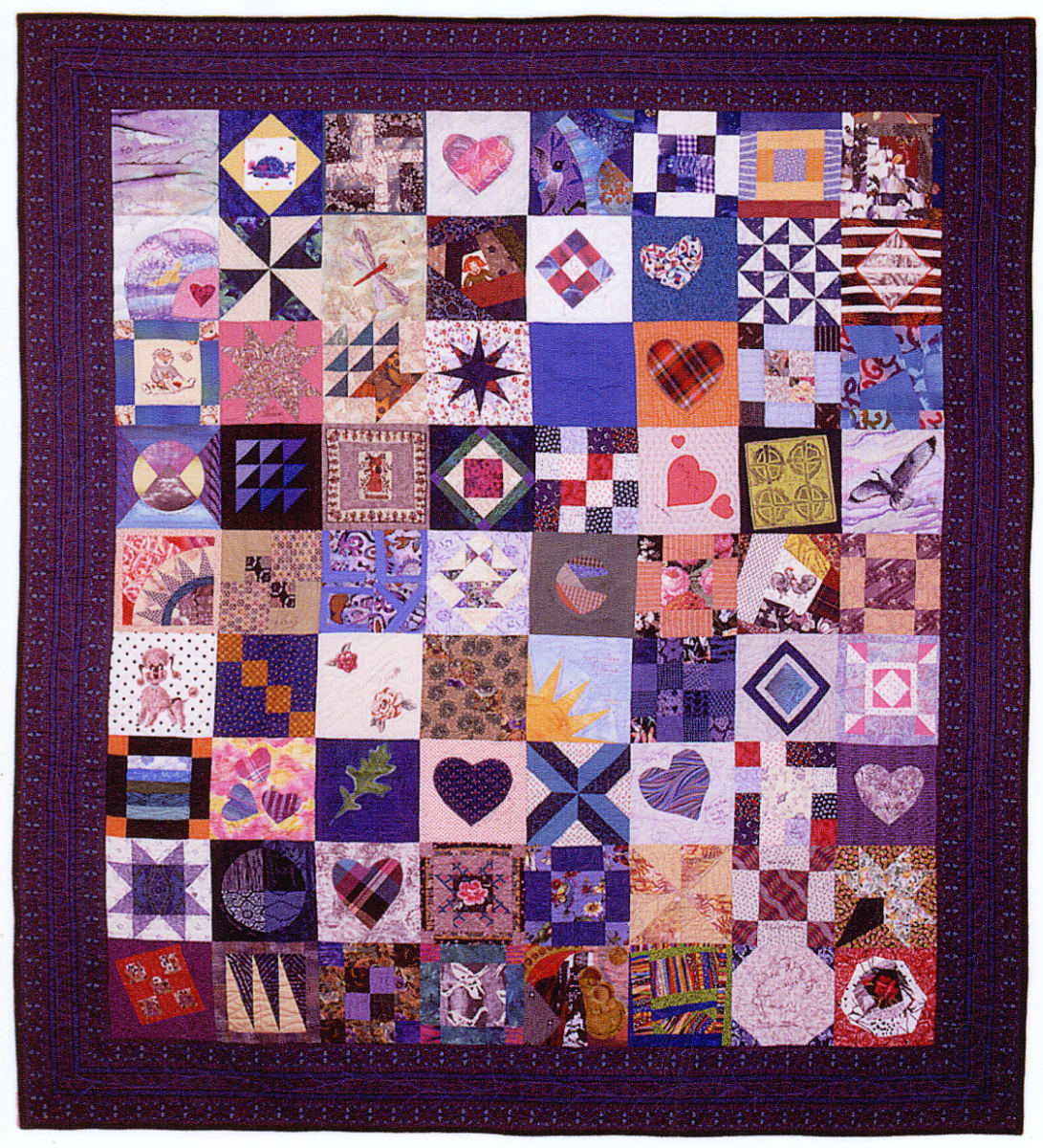 Point Bonita Friendship Album Quilt by Unknown Artist 