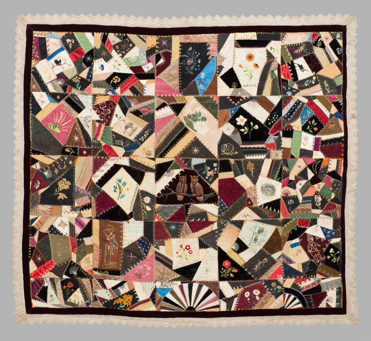 Crazy Quilt by Unknown Artist 