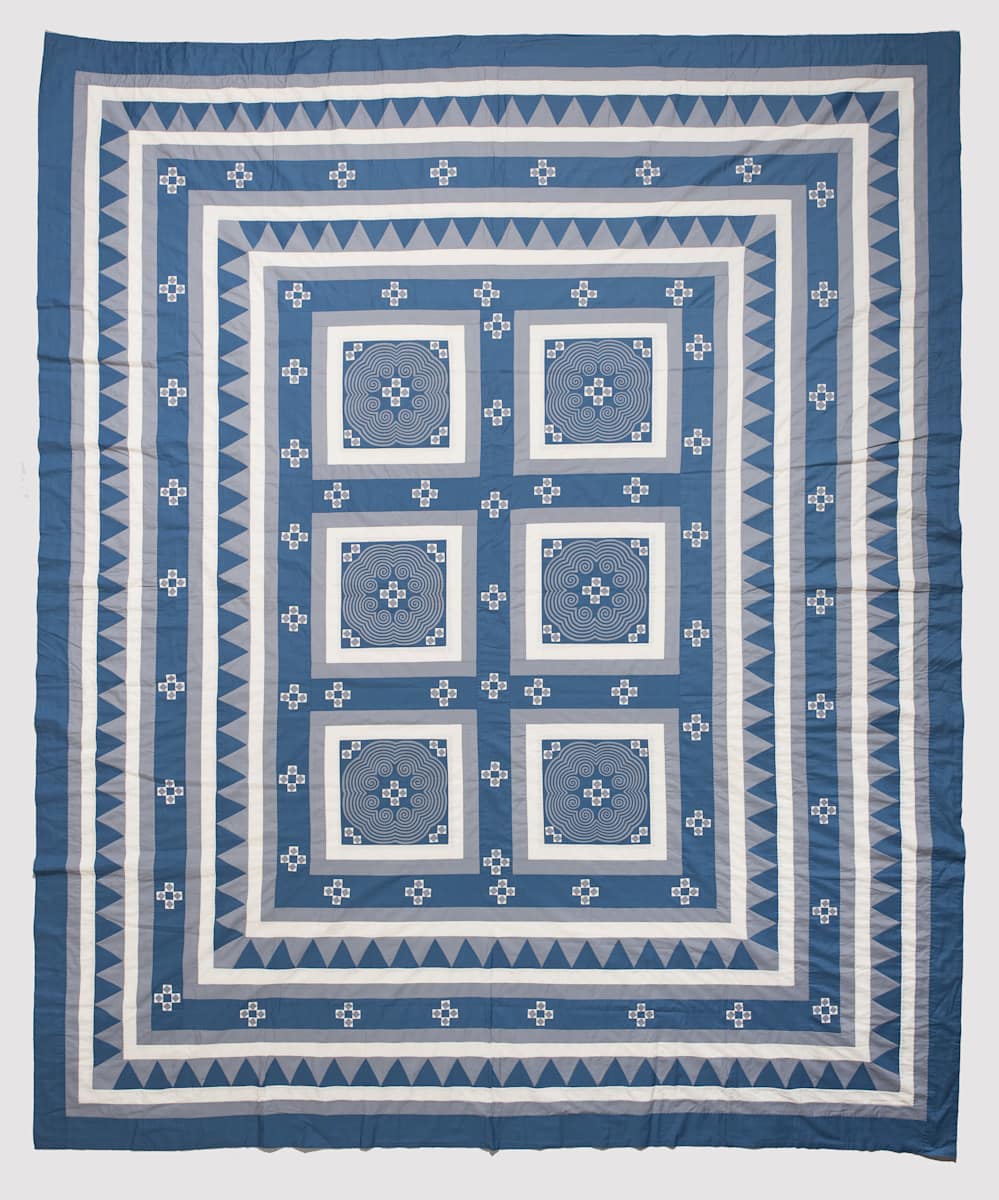 Hmong Bed Spread by Unknown Artist, Image 1.