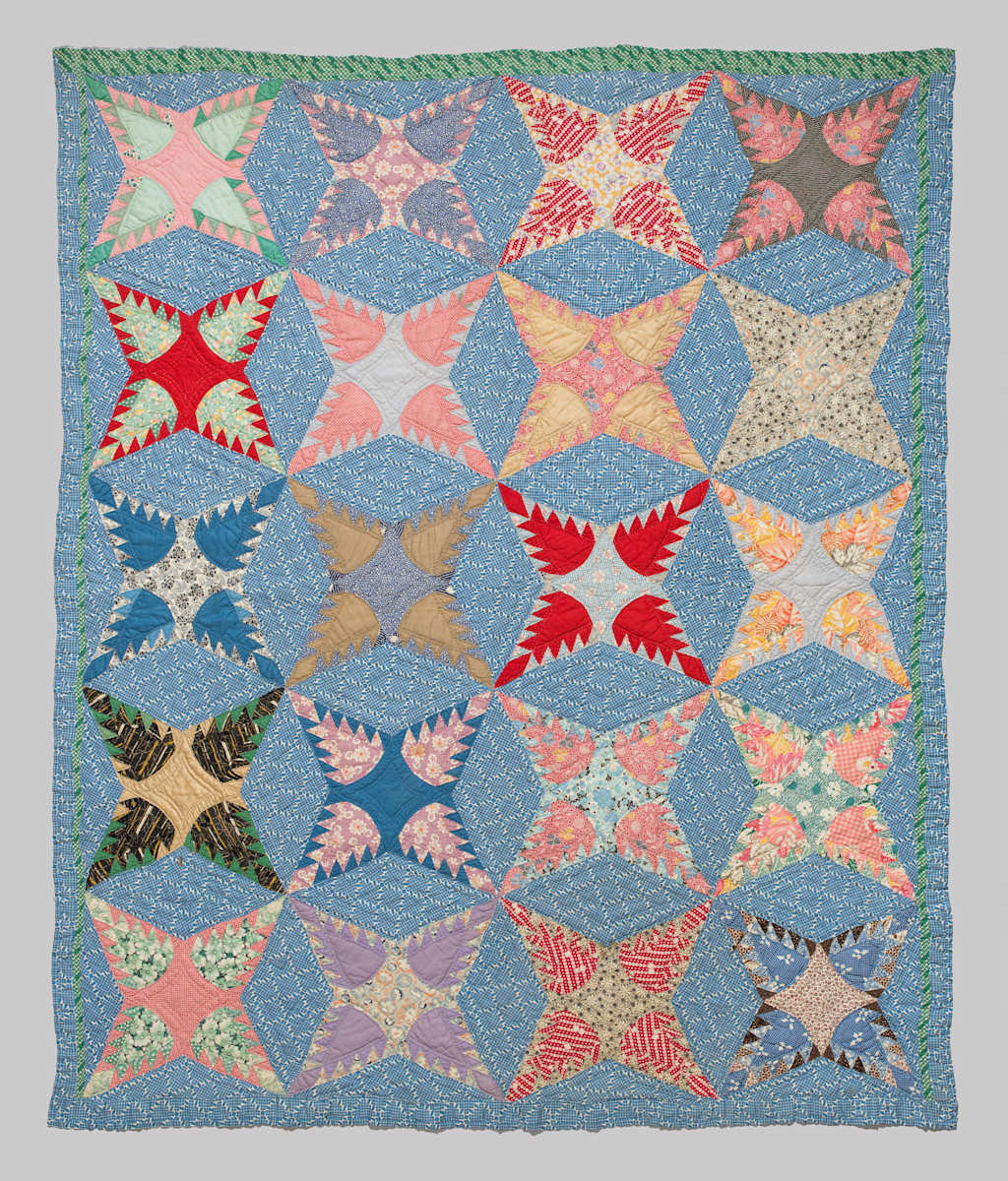 Pine Cones Quilt by Unknown Artist, Image 1.