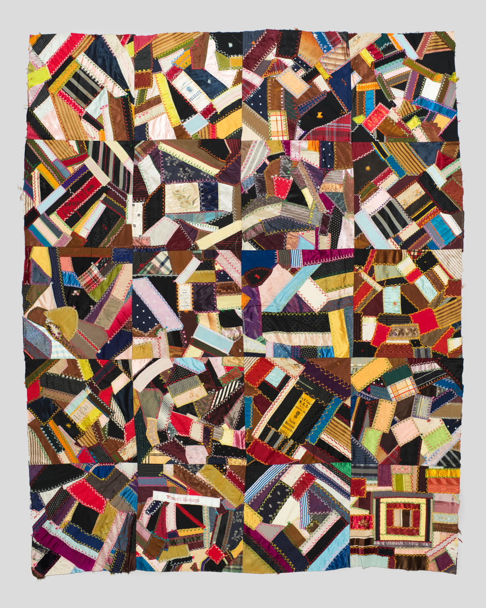 Crazy Quilt Top by Emily Robinson 