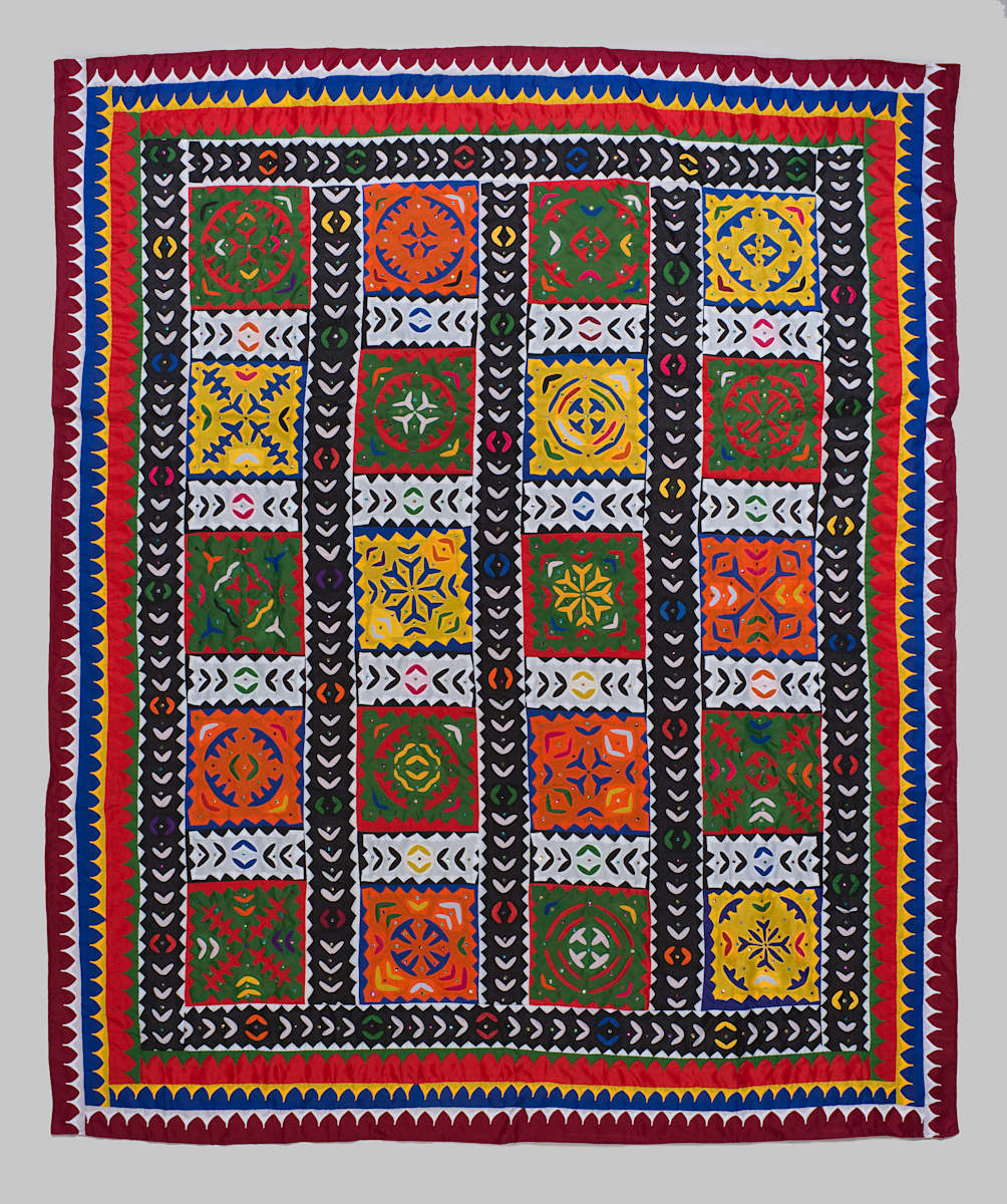 Pakistani Pieced Textile 2006 by Unknown Artist, Image 1.