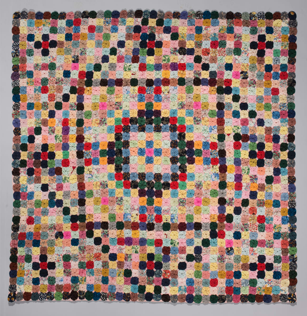 Yo-Yo Coverlet by Unknown Artist 