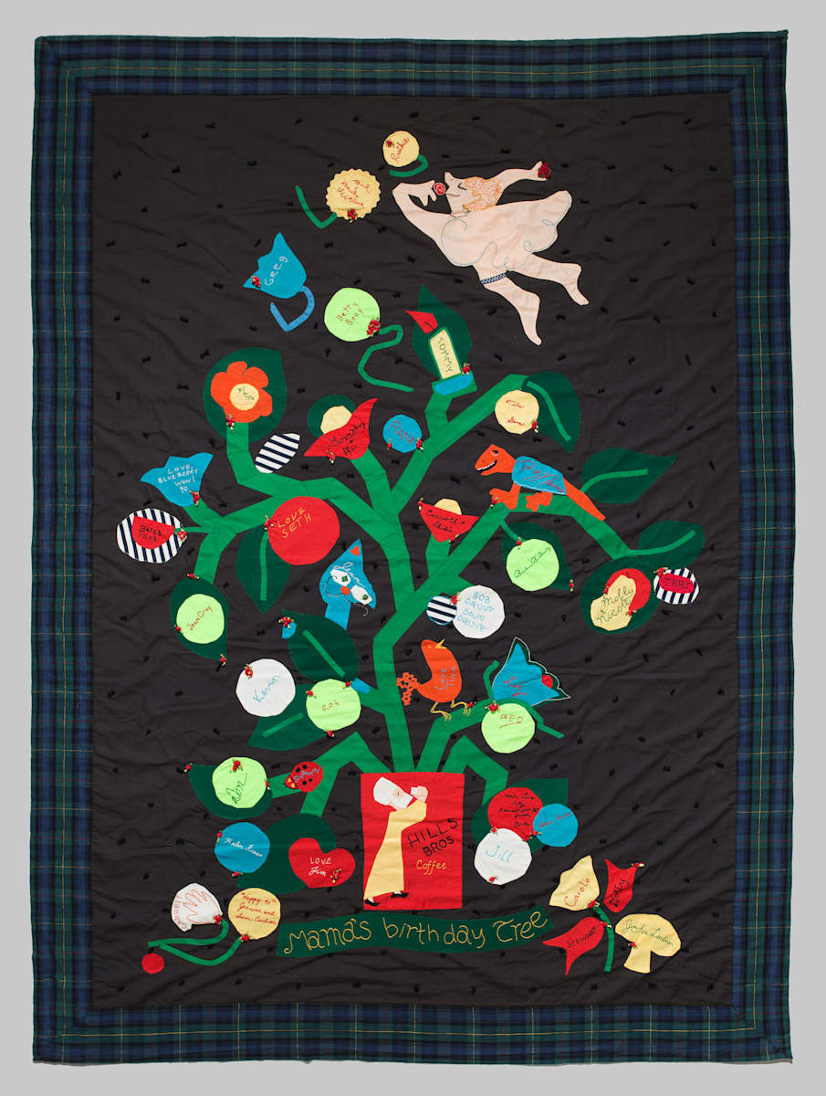 Mama’s Birthday Tree Quilt by Dorothy Vance, Image 1.