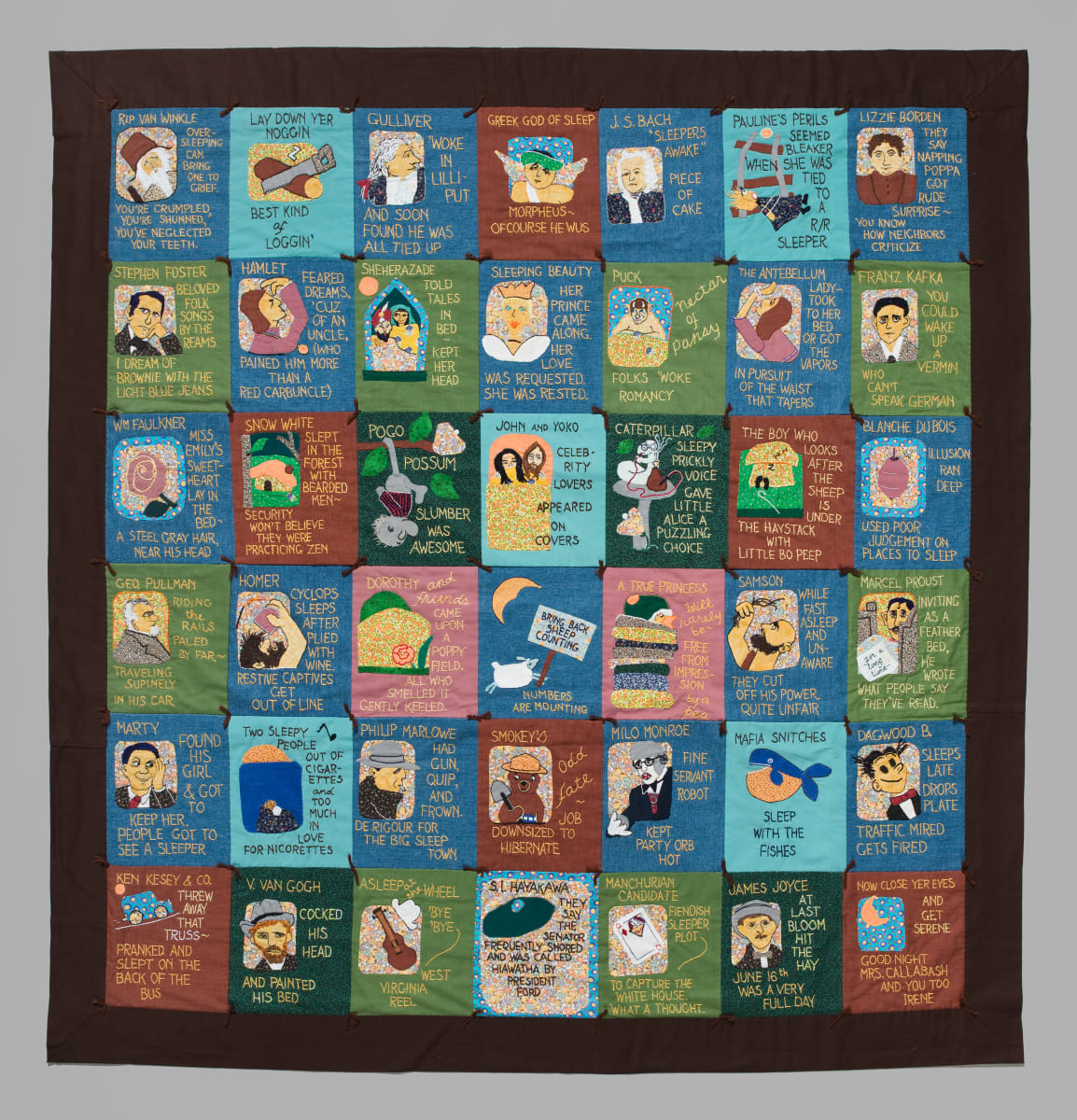 Sleep on It Quilt by Dorothy Vance 